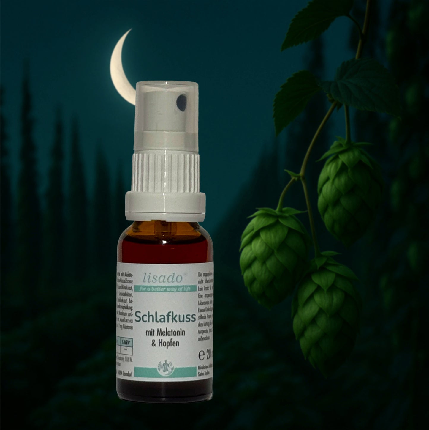 Schlafkuss Hopfen-Melatonin - Melatonin-Spray
