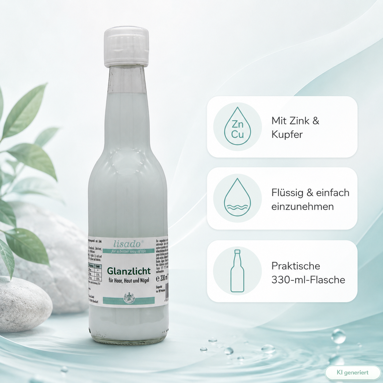 Glanzlicht - Siliziumwasser