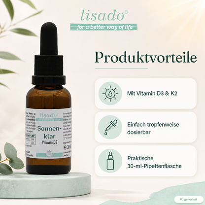 Sonnenklar - Vitamin D3 + K2