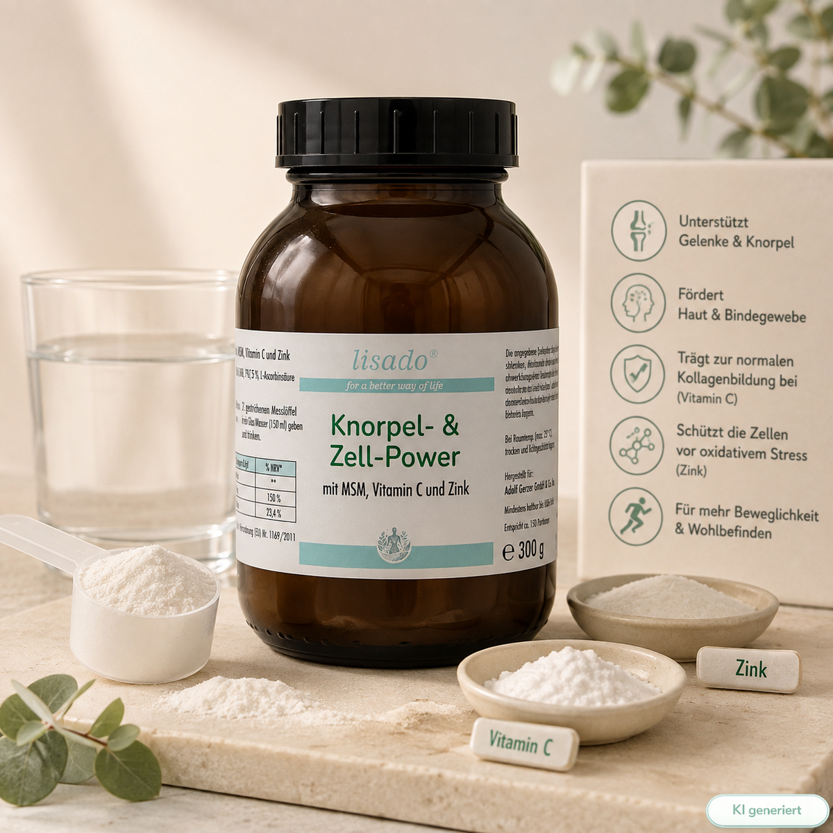 Knorpel- & Zell-Power - MSM(+)