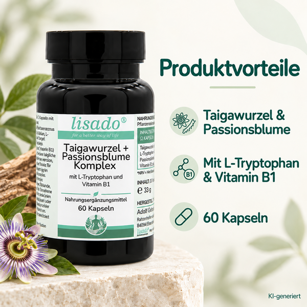 Taigawurzel + Passionsblume Komplex
