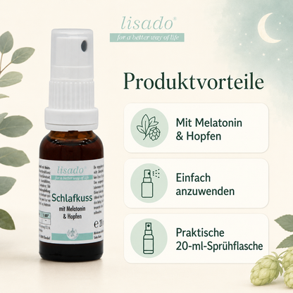 Schlafkuss Hopfen-Melatonin - Melatonin-Spray
