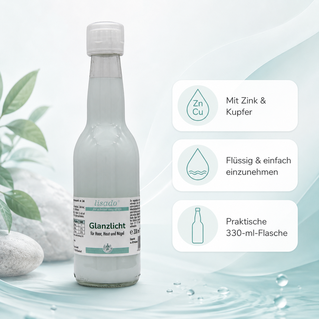 Glanzlicht - Siliziumwasser