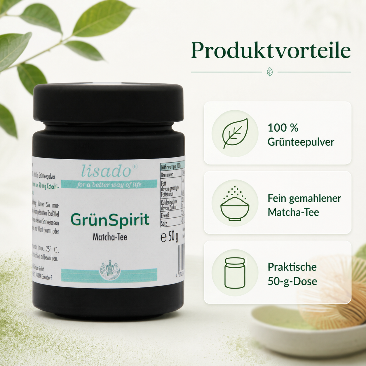 GrünSpirit - Matcha Tee