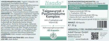 Taigawurzel + Passionsblume Komplex