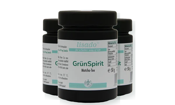 3 Gläser – GrünSpirit - Matcha Tee